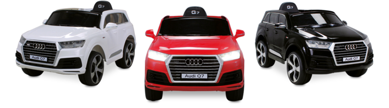 Audi Q7 elektrische accuvoertuig met full options Elektrische